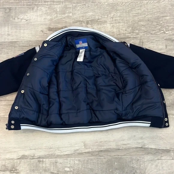 Houston Texans Reebok Jacket Size S (8) / CH (8) Color: Blue RN 67891 - Picture 5 of 15